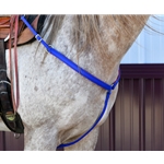 Royal Blue WESTERN BREAST COLLAR made from BETA BIOTHANE