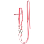 REFLECTIVE Western Bridle with Full Browband