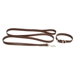 DOG COLLAR made from Dark Brown Beta Biothane