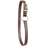 Dark Brown Beta Biothane Turnout Neck Collar for Horses