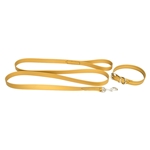 Gold Beta Biothane Dog Collar - Any Size
