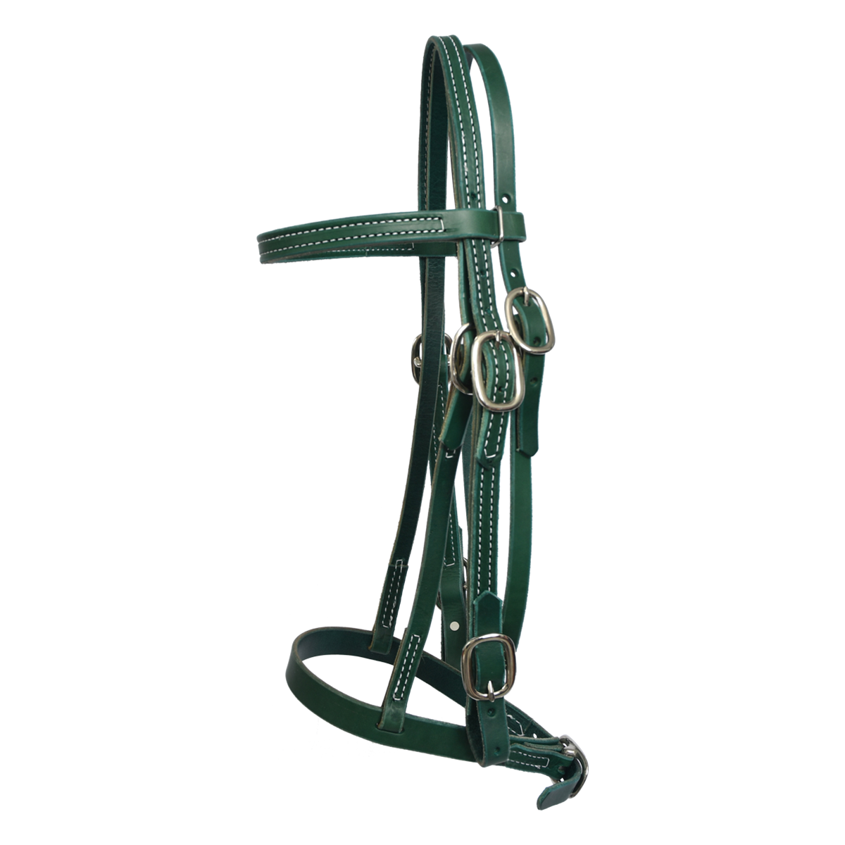 thumbnail image 2 of Zaldi Spanish Leather Bridle With Handmade Mosquero 2 of 13