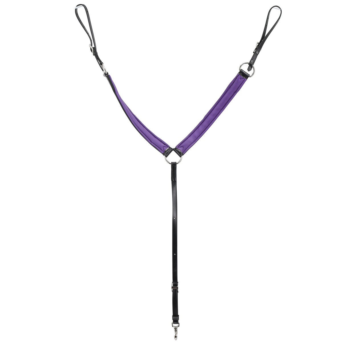 2 Inch Western Breast Collar Made From Beta Biothane With Colored