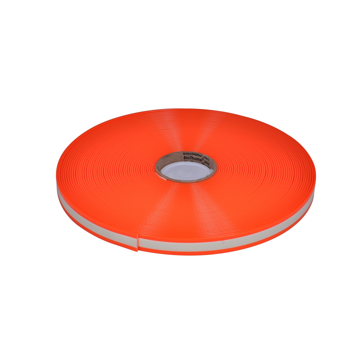 ORANGE Reflective OR315 Beta Biothane By the 100 FT Roll 3 4