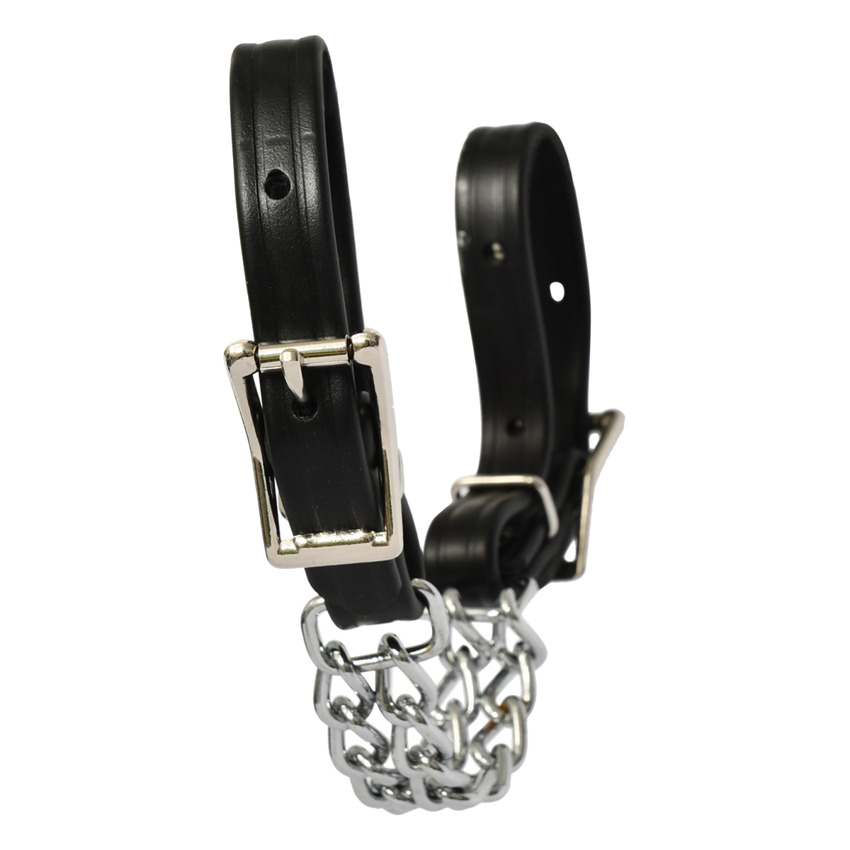 LEATHER Curb Chain