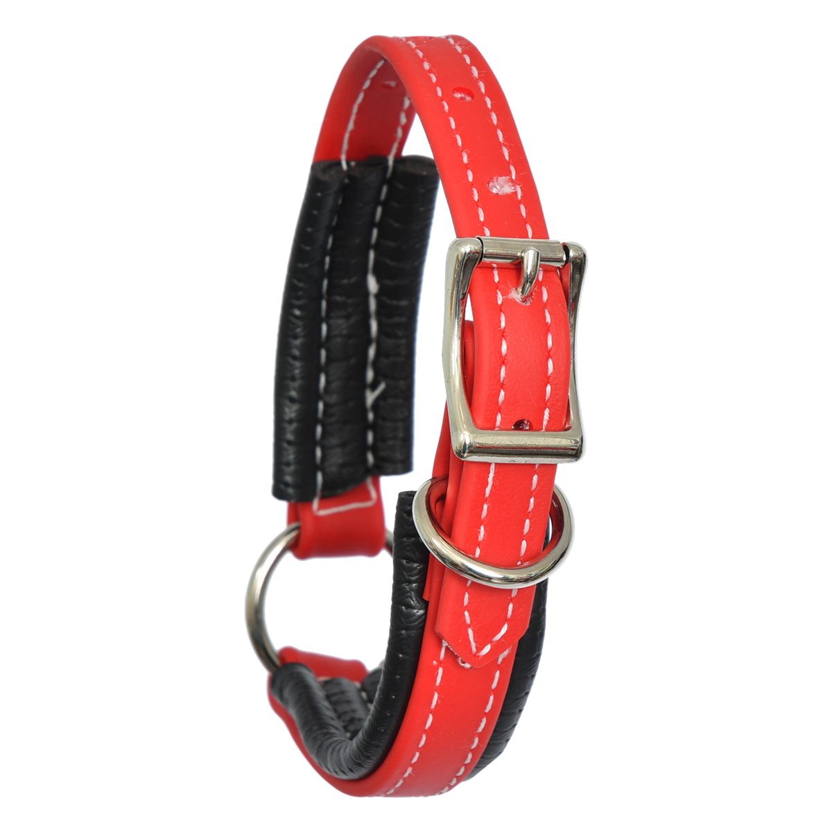 Red padded dog sales collar