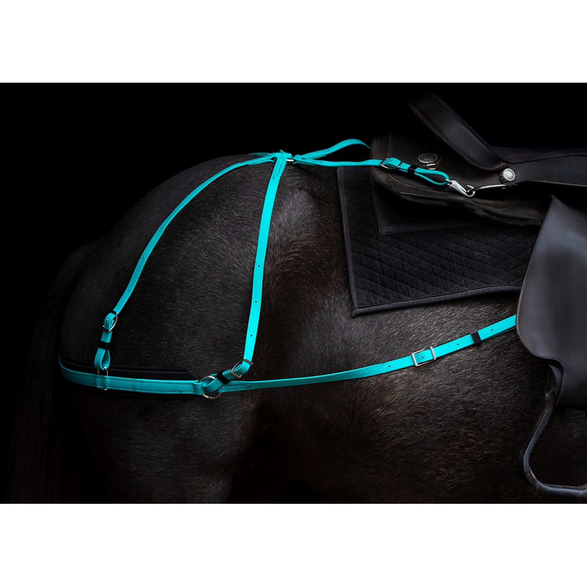 Two Horse Tack - Saddle Breeching for Horse and Mules