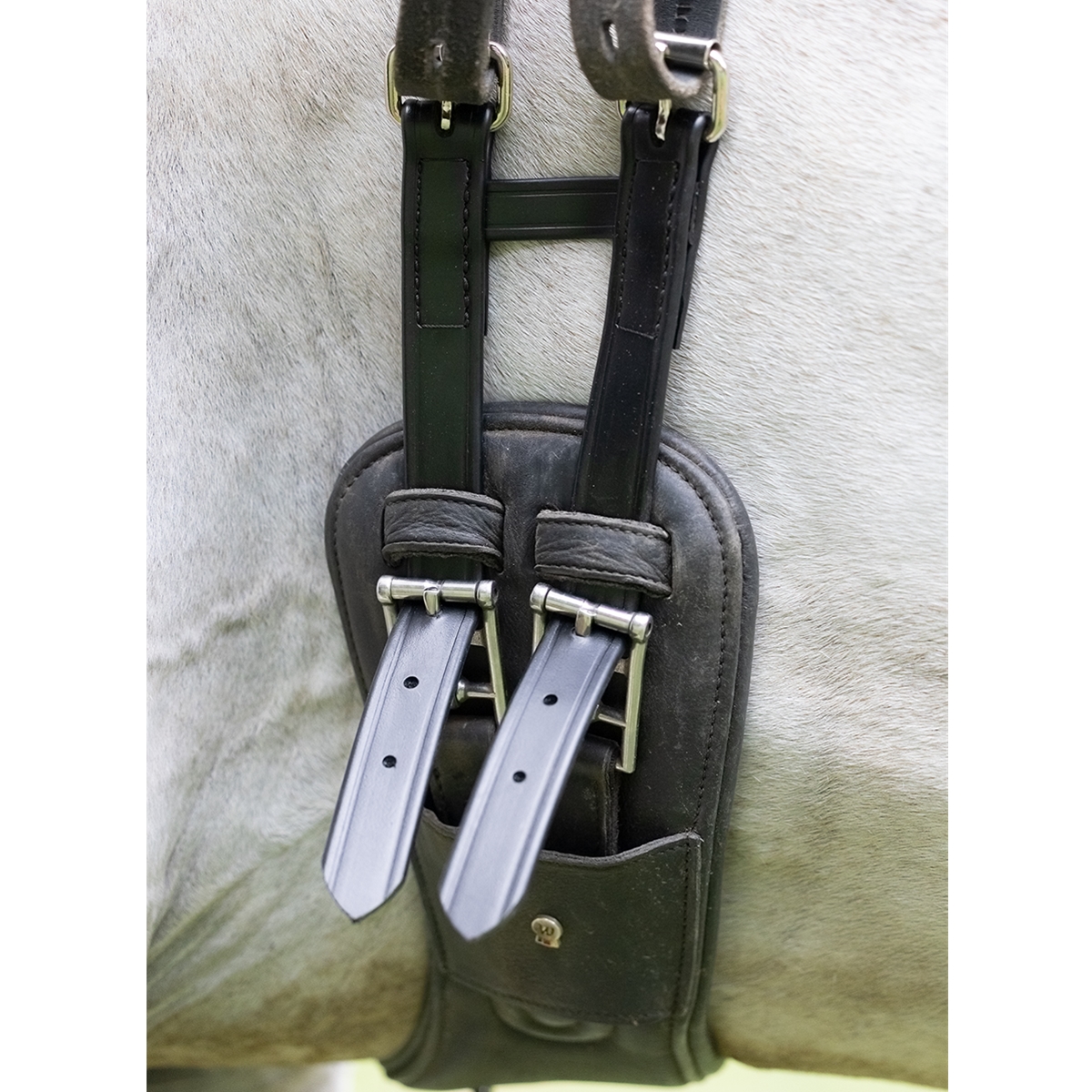CHALLENGER Bitless Bridle - Brown Leather Beaded Sidepull For Horses With Padded Comfort