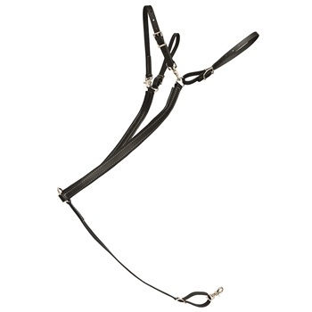 Black WESTERN BREAST COLLAR made from BETA BIOTHANE