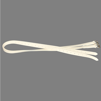 ****CLEARANCE ITEM*** $15 White Beta Biothane Stirrup Leathers