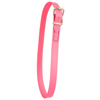 ****CLEARANCE ITEM*** $5 Bubblegum Pink Beta Biothane Neck Collar - Horse Size