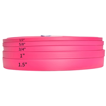 Any Width MAGENTA/RASPBERRY PINK - PK526 - SUPER HEAVY BETA BIOTHANE Bulk 100ft Roll 