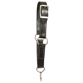 ****PHOTO SAMPLE*** $10 Black Beta Biothane Picket Line Neck Collar - Horse Size