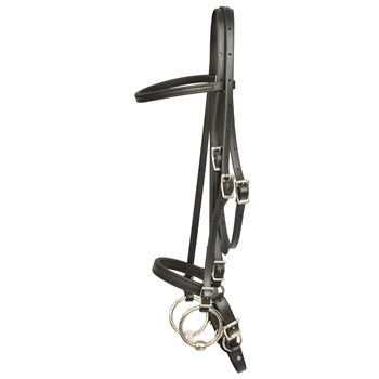 Paso Fino BRIDLE with reins Beta Biothane - Solid Colored
