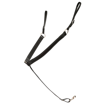 ****PHOTO SAMPLE*** $25 Black Beta Biothane Western Breast Collar - Horse Size