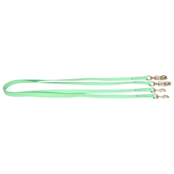 ****PHOTO SAMPLE*** $25 Pair of Mint/Seafoam Green Beta Biothane Cross Ties - 5 foot per side