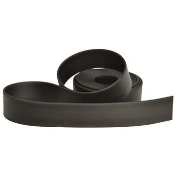 ****PHOTO SAMPLE*** $30 Black Cut Piece of Super Heavy Beta Biothane 2 inch width  - 15 foot long, Black BL520
