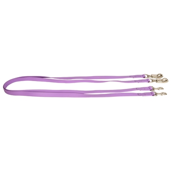 ****PHOTO SAMPLE*** $25 Pair of Orchid/Amethyst Beta Biothane Cross Ties - 5 foot per side