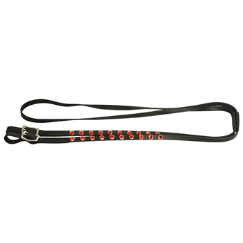 BETA BIOTHANE Riding Reins with Pebble Grip and Bling