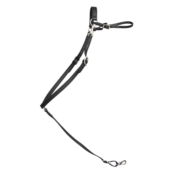 ****PHOTO SAMPLE*** $25 Black Beta Biothane English Breast Collar -  Pony Size