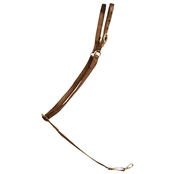 ****PHOTO SAMPLE*** $15 Brown Nylon Western Breast Collar - Horse Size