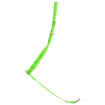 ****PHOTO SAMPLE*** $15 Lime Green Nylon Western Breast Collar - Horse Size
