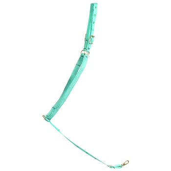****PHOTO SAMPLE*** $15 Turquoise Nylon Western Breast Collar - Horse Size