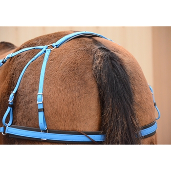 RUGGED TRAIL SADDLE BREECHING for Horse and Mules made from Beta Biothane