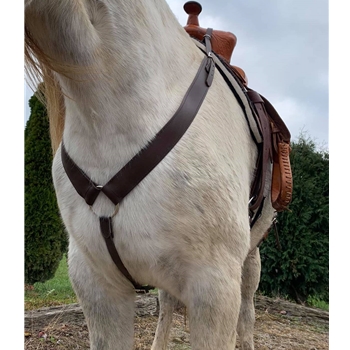 2 inch Wide PULLING Western BREAST COLLAR made from Beta Biothane