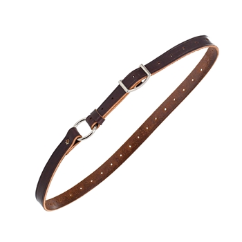 ADJUSTABLE NECK COLLAR made from USA Tanned LEATHER