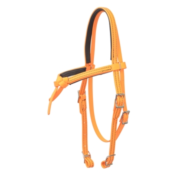 WESTERN BRIDLE with Futurity Knot Browband made from BETA BIOTHANE (Solid Colored)