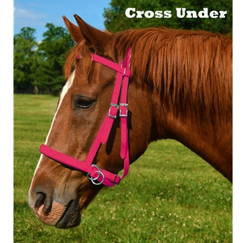 PINK 2 in 1 BITLESS BRIDLES