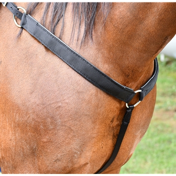 WESTERN BREAST COLLAR made from BETA BIOTHANE (Solid Colored)