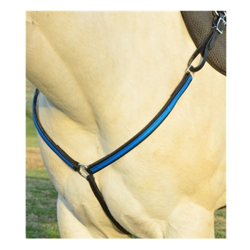 WESTERN BREAST COLLAR made from BETA BIOTHANE (Any 2 COLOR COMBO