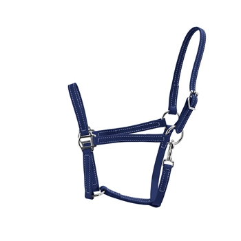 NAVY BLUE Turnout HALTER & LEAD made from BETA BIOTHANE - BU523