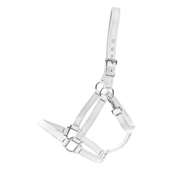 WHITE Heavy Duty TURNOUT HALTER made from NYLON