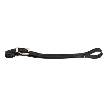 READY MADE - Black CURB STRAP made from Beta Biothane 