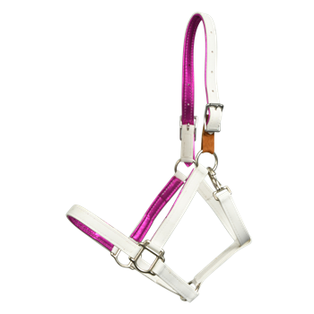 Any Color SAFETY HALTER & LEAD with BREAKAWAY LEATHER TAB made from BETA BIOTHANE (Solid Colored)