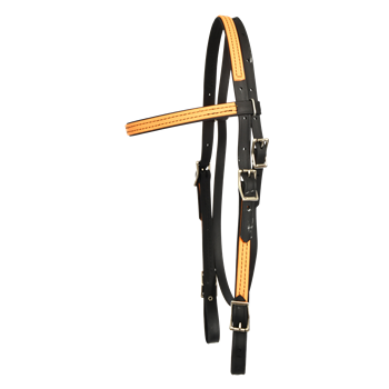BETA PADDED Western Bridle with Full Browband