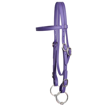 READY MADE - BLACK WESTERN BRIDLE and REINS made from Beta Biothane