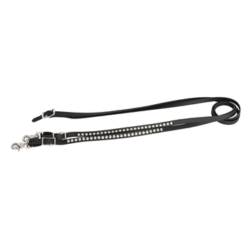 ENGLISH Style RIDING REINS (With SILVER SPOTS) made from BETA BIOTHANE