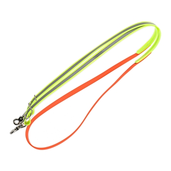 TRAIL Style RIDING REINS with REFLECTIVE DAY GLO made from BETA BIOTHANE