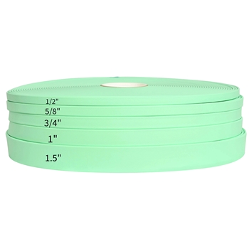 Any Width SEAFOAM/MINT GREEN - GN52K - SUPER HEAVY BETA BIOTHANE Bulk 100ft Roll