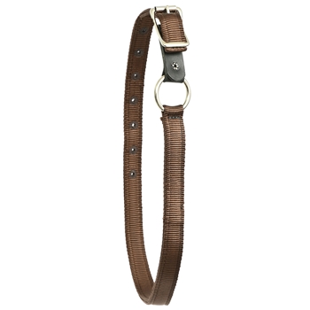 TURNOUT NECK COLLAR with LEATHER BREAKAWAY made with NYLON
