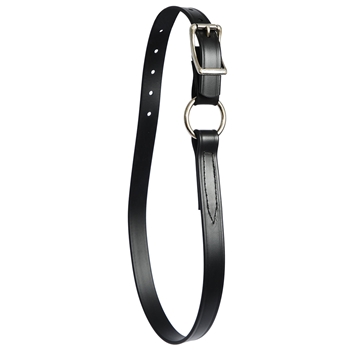 TURNOUT NECK COLLAR with LEATHER BREAKAWAY made with NYLON