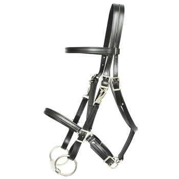 READY MADE - BLACK ENGLISH BRIDLE and REINS made from Beta Biothane