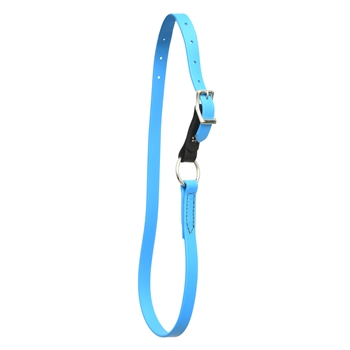Light/Sky Blue Beta Biothane Turnout Neck Collar for Horses